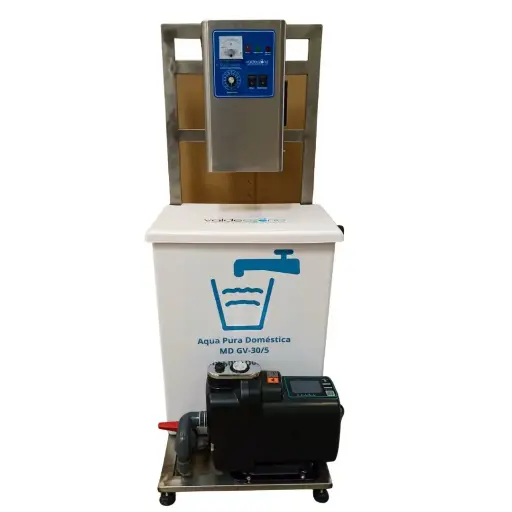 OZONO doméstico tratamiento agua 